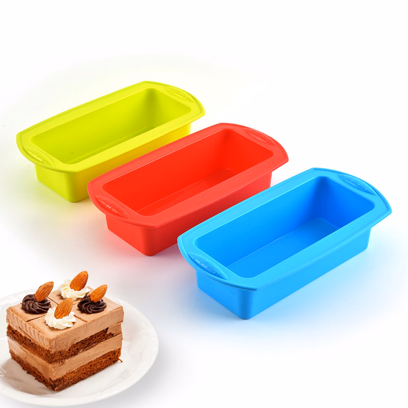 Bread Mold Silicone Rectangle Cake Loaf Pan Nonstick Baking