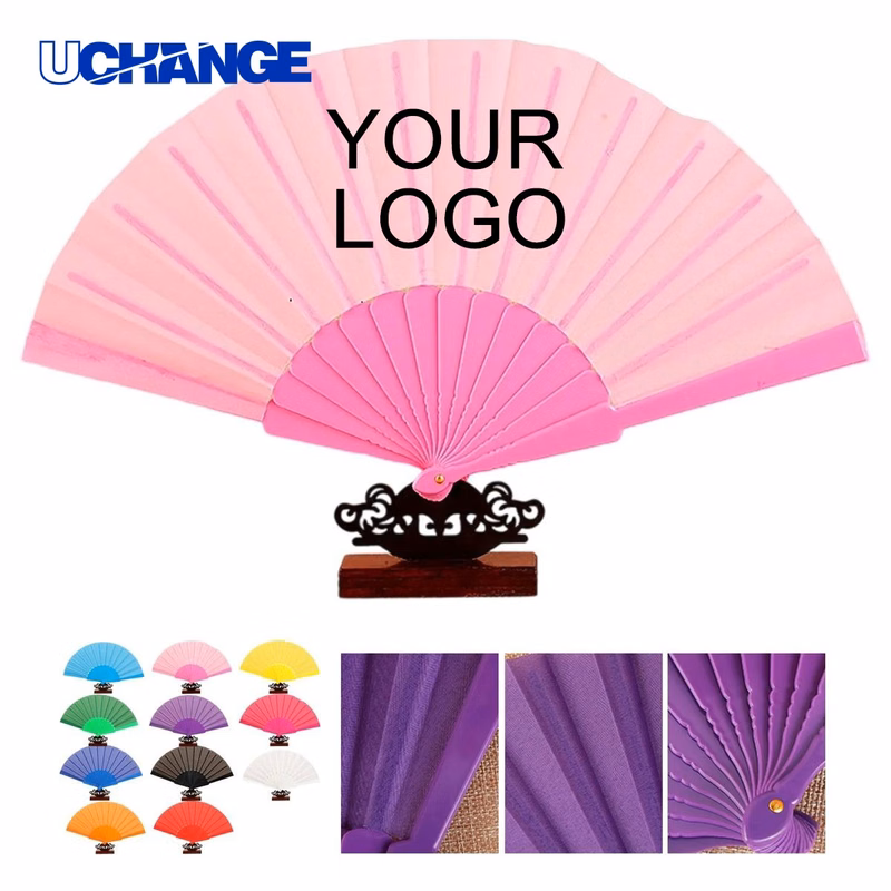Custom Plastic Handheld Folding Fan
