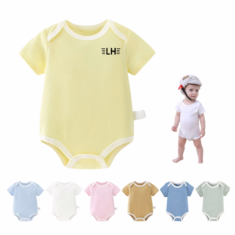 Unisex Short Sleeve Baby Bodysuit