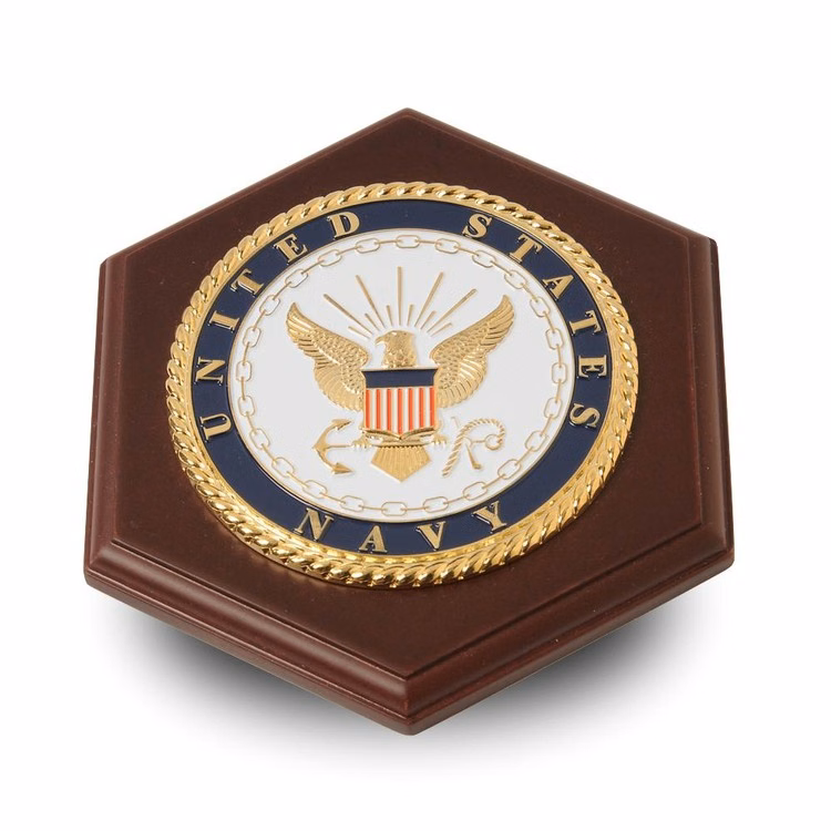 U.S. Navy Medallion Paperweight