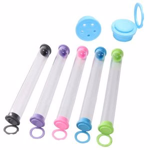 Tube Shaped Travel Toothbrush Case With Ventilation Holes