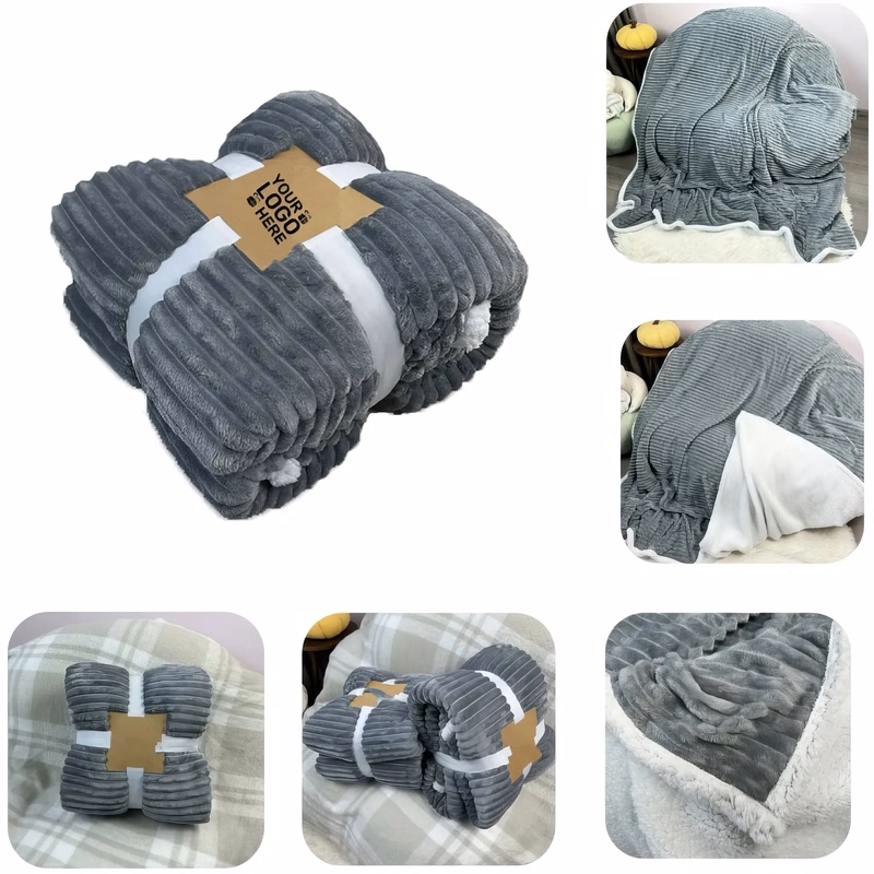 Double Layer Cozy Decorative Blanket
