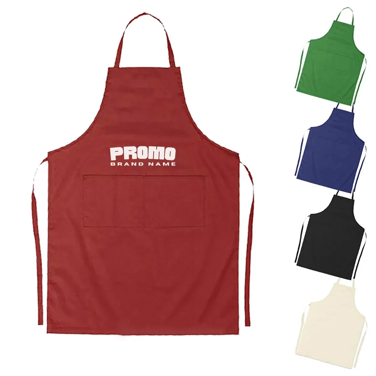 Unisex 2 Pockets Painting Cooking Kid Apron Age 8-12 1