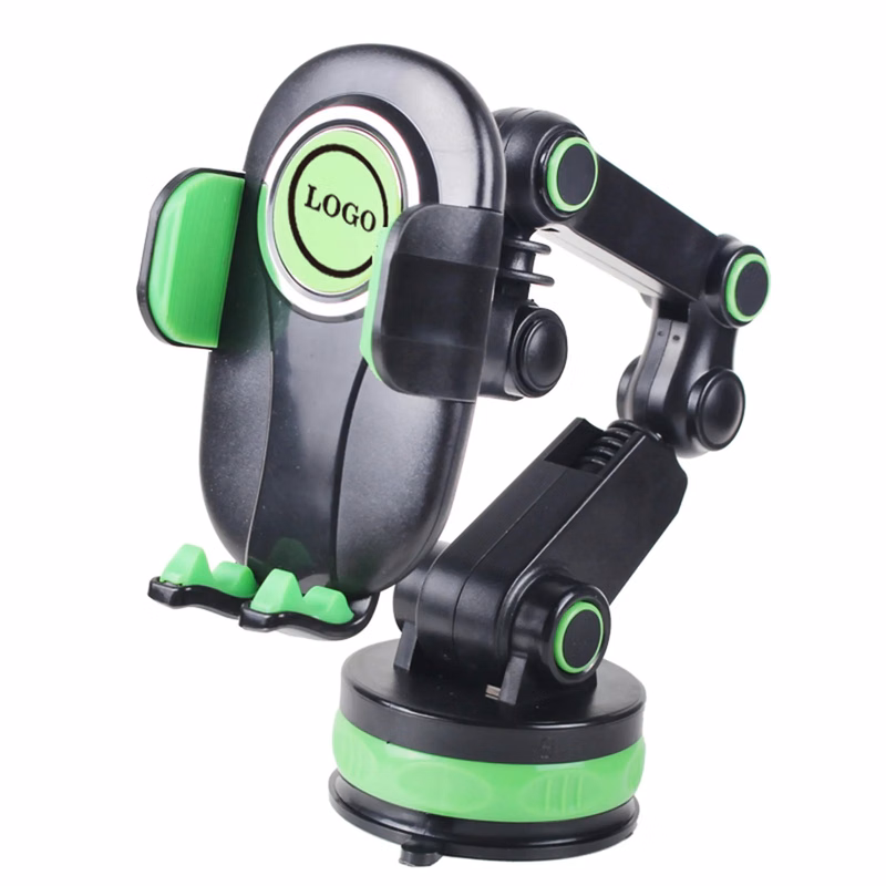 Custom Logo Robotic Arm Suction Cup Phone Mount