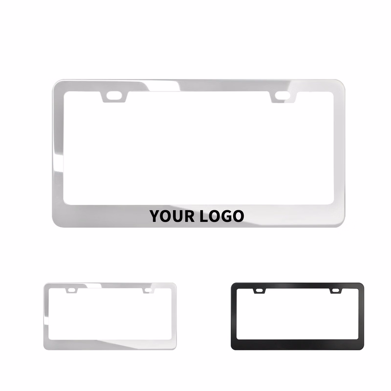 Aluminum License Frame Rust Resistant 12.3 X 6.3"