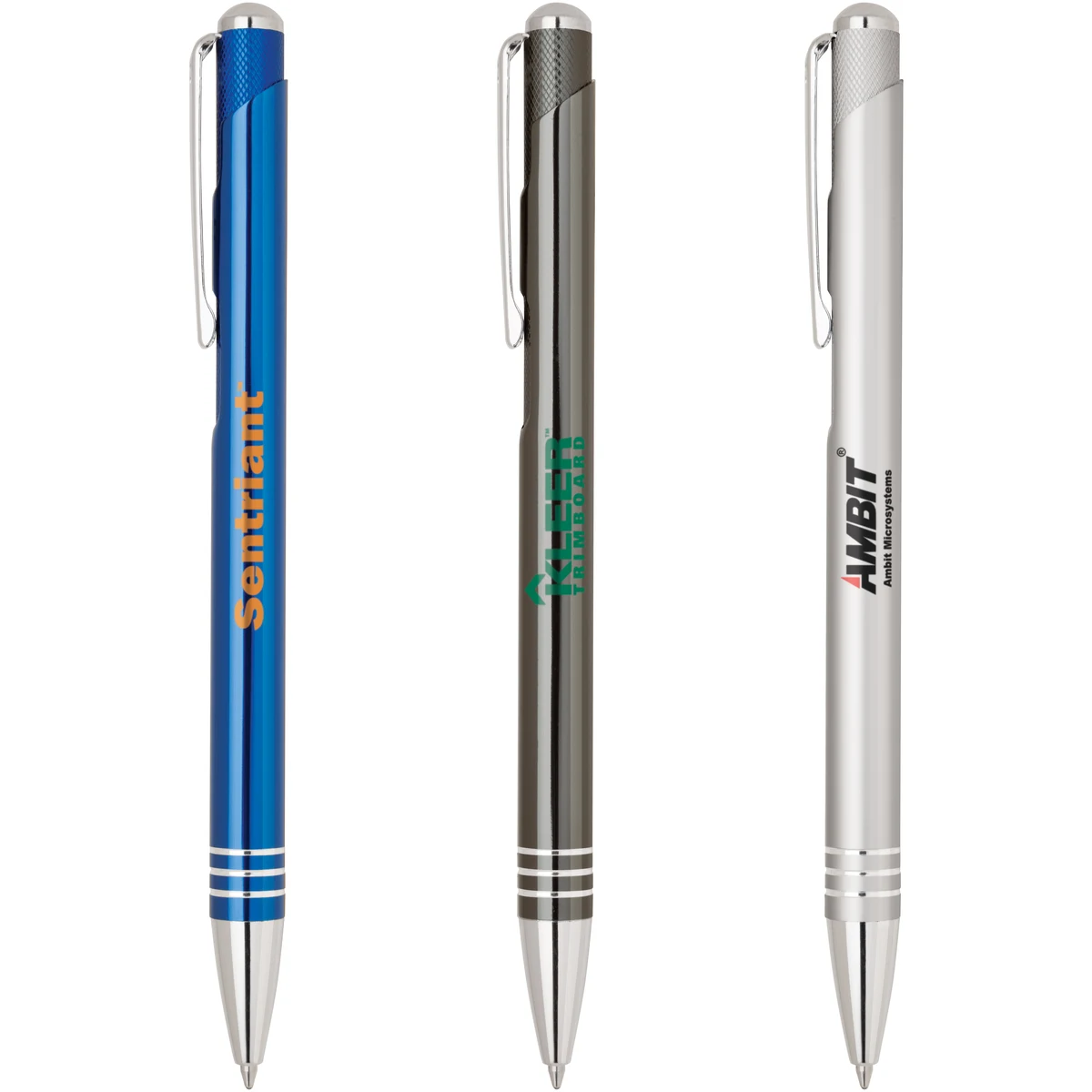 Klavier-III Aluminum Ballpoint Pen with Knurled Plunger 1