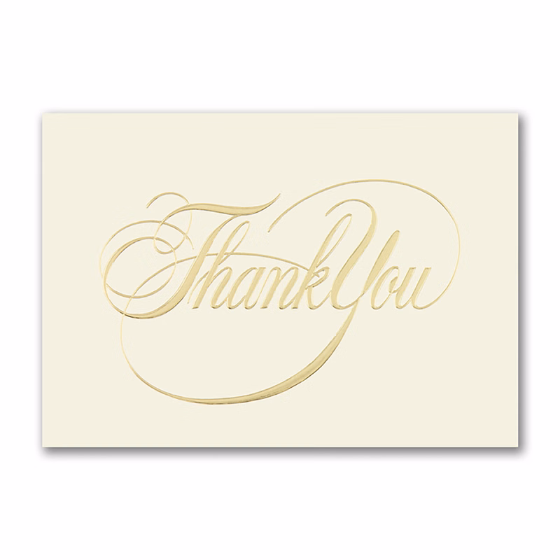 Elegant Thank You Card