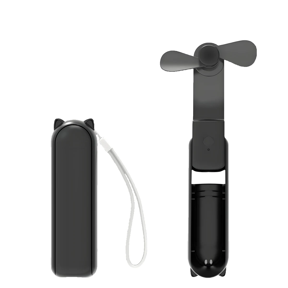 Portable Handheld Fan with Built-in Power Bank 1