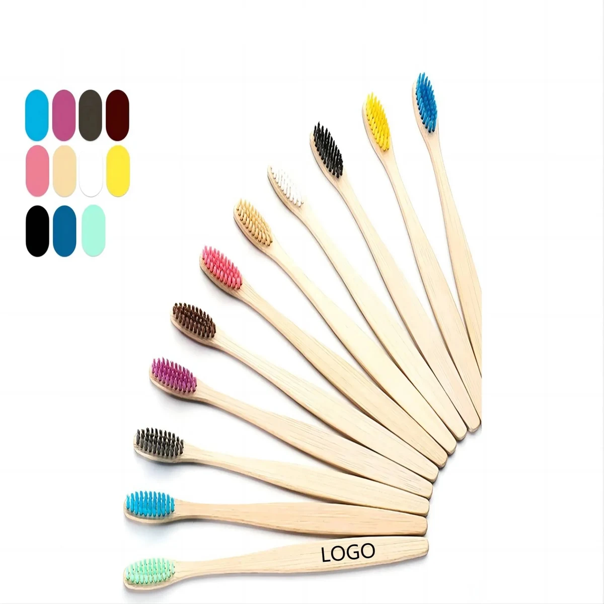 MOQ 50 Bamboo Toothbrush 1