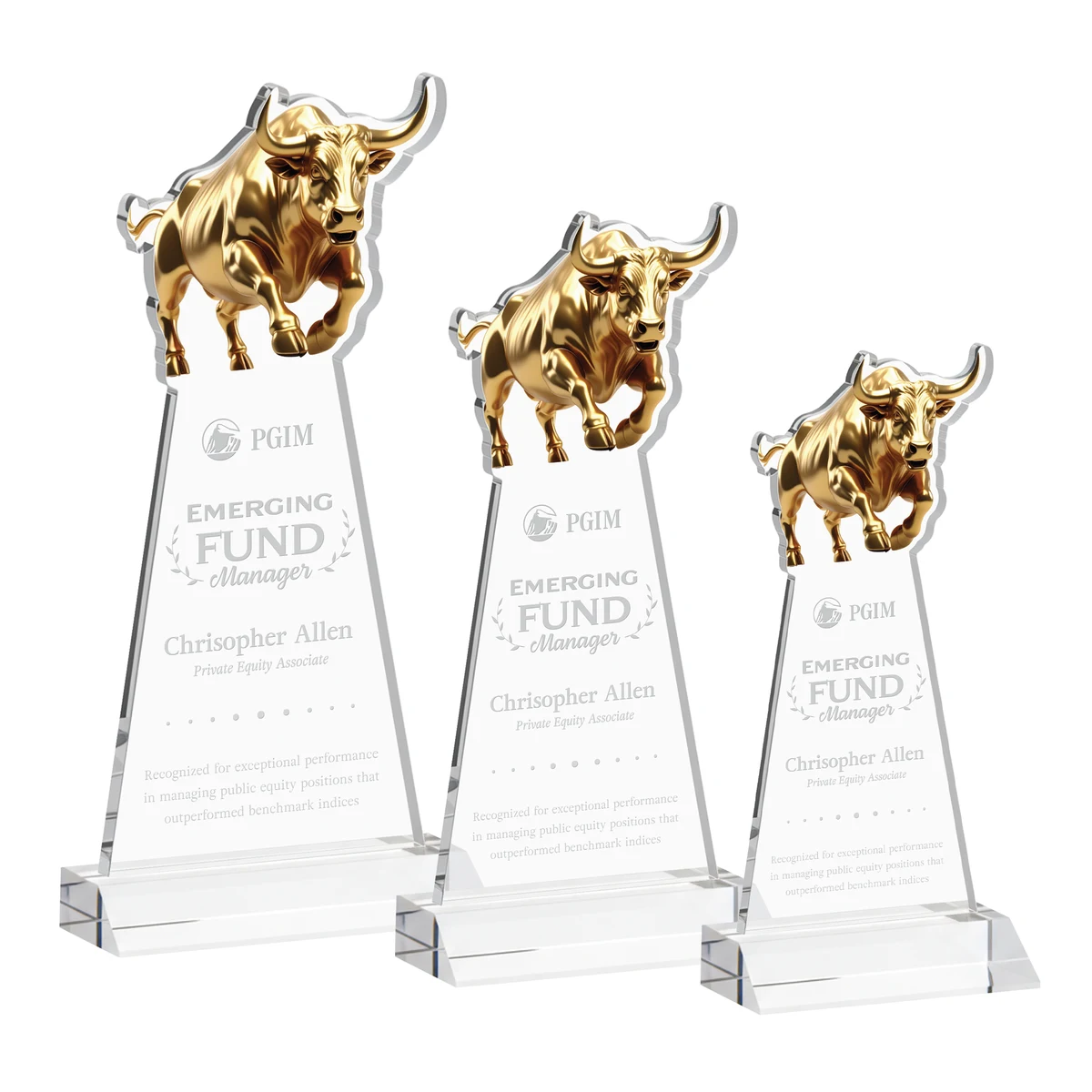 Raging Bull Award - Clear 1