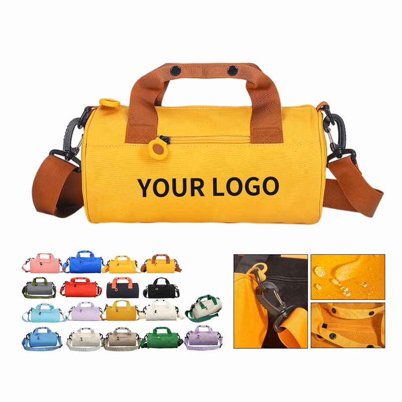 Large-Capacity Nylon Duffel Bag with Straps