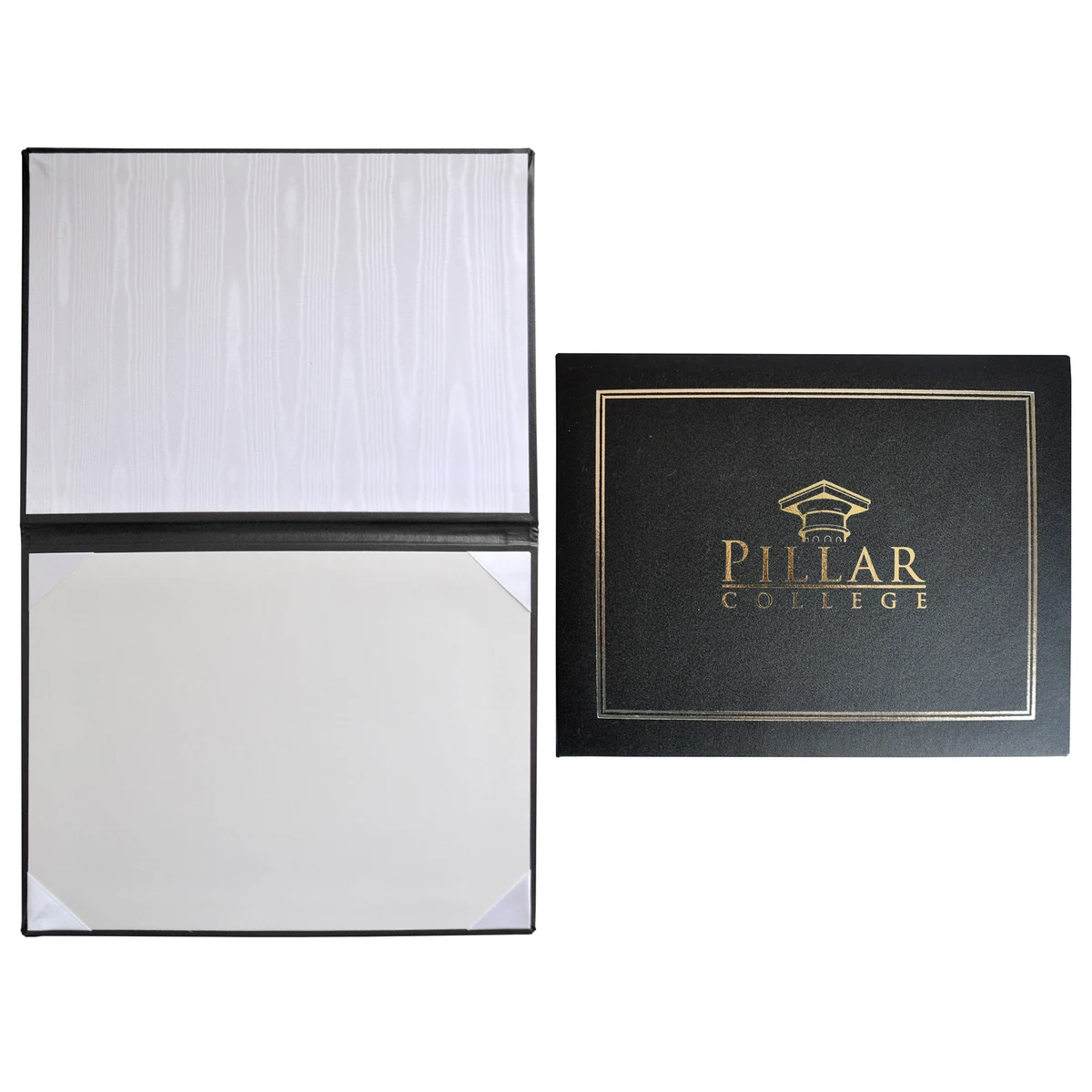 Turned Edge Diploma Holder (Portrait style) 1