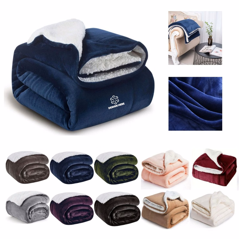 Classic Winter Blanket Double Sided