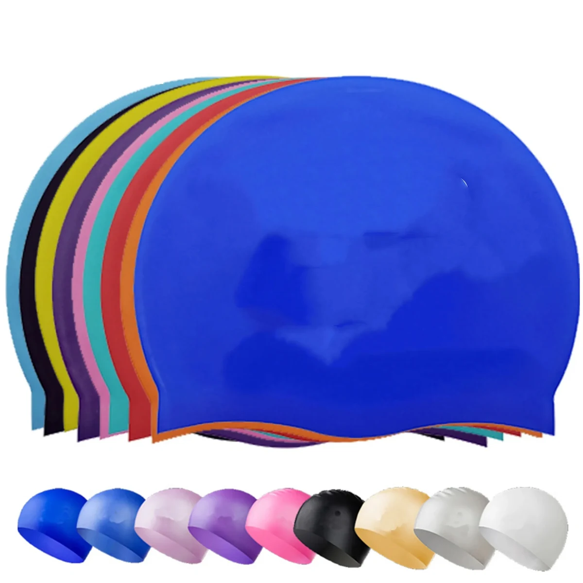 Durable Adult Swimming Cap 1