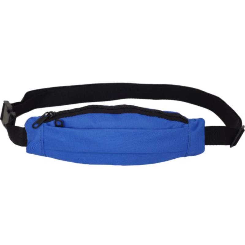 Screen Print Waist Bag W/2 Zipper 9.5"*3.75"