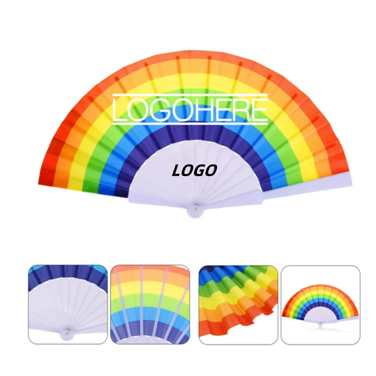 Plastic Rainbow Fan 1