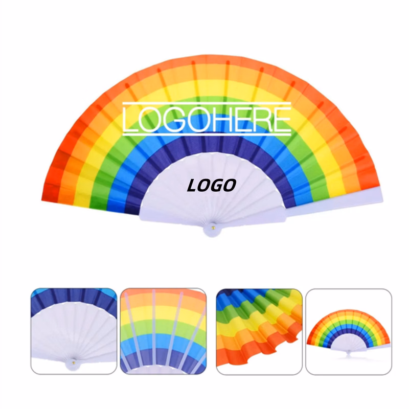 Plastic Rainbow Fan