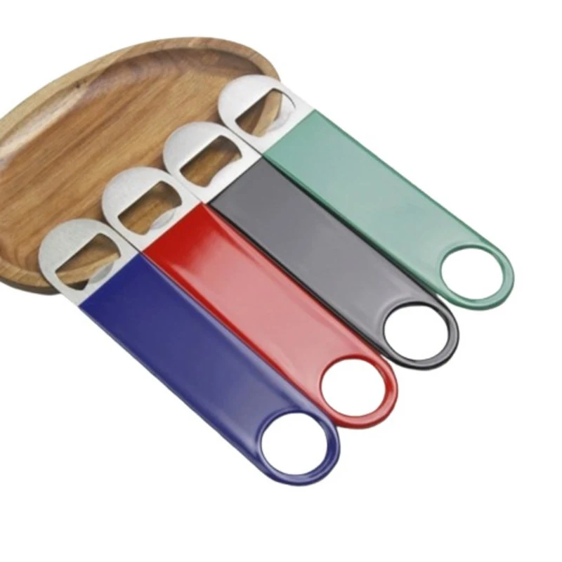Stainless Steel Bottle Opener W/ Color Handle 1