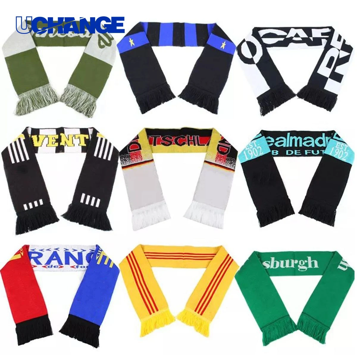 Soccer Knit Fan Scarf 1