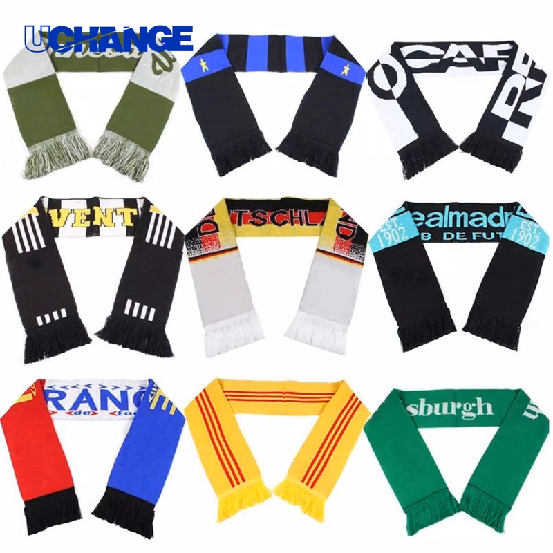 Soccer Knit Fan Scarf