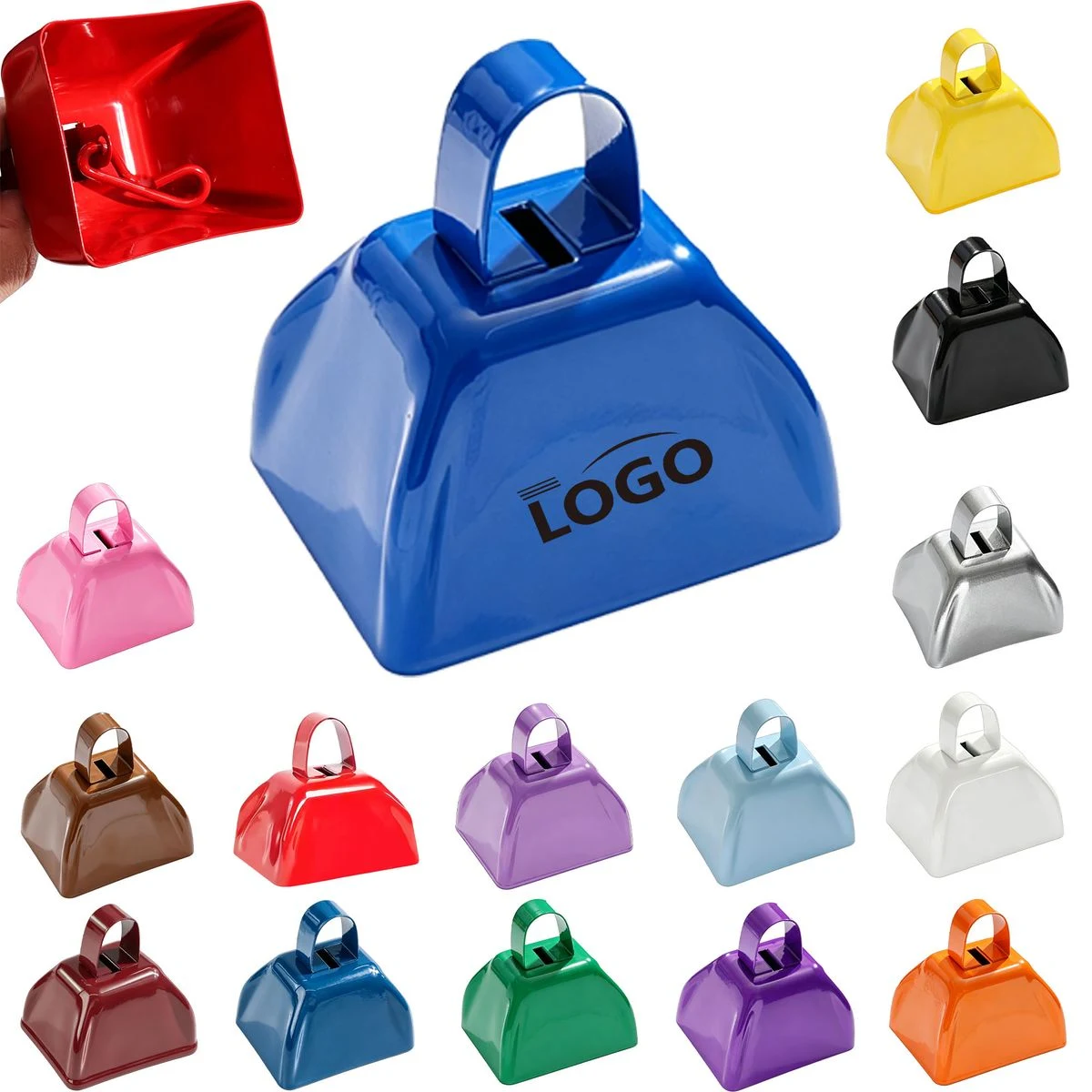3-Inch Cowbell Handheld Shaker Bell 1