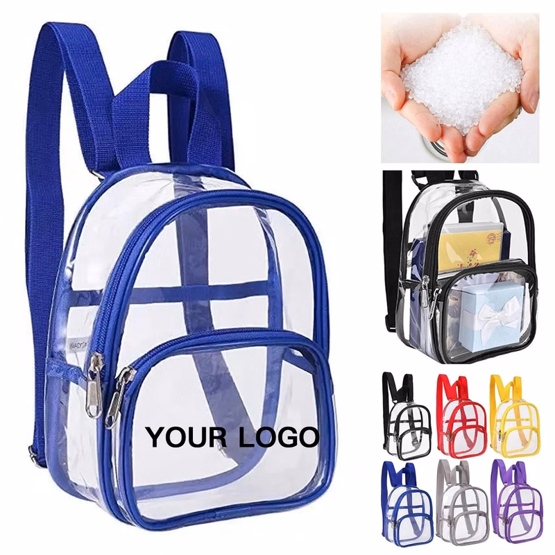 Waterproof Clear Mini Backpack for Concert Use