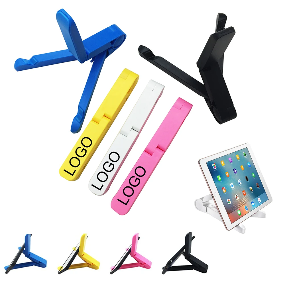 Foldable Triangular Cell Phone & Tablet Stand 1