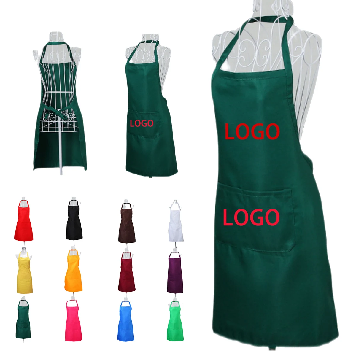 Long Bib Apron 1