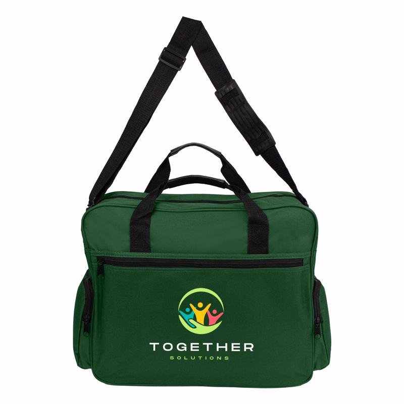 Side Pockets Briefcase