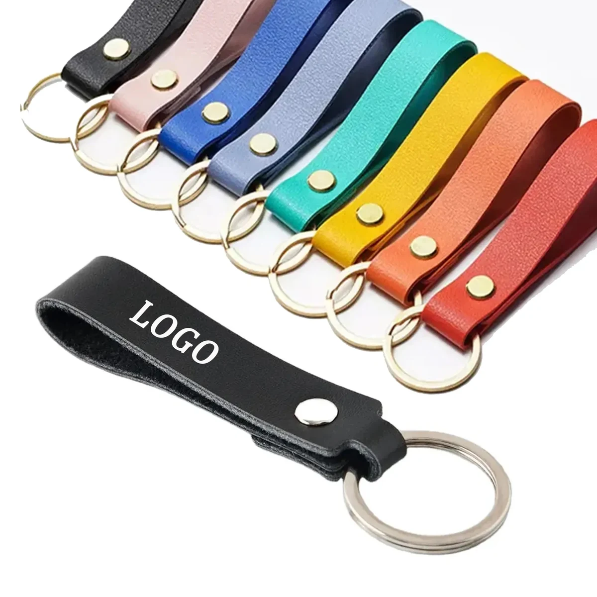 Vintage Genuine Leather Keychain Holder Wholesale Handmade 1