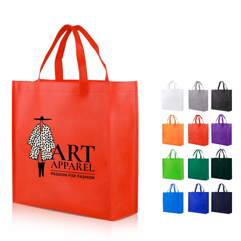 Non-Woven Grocery Tote Bag(15''X15"X5")
