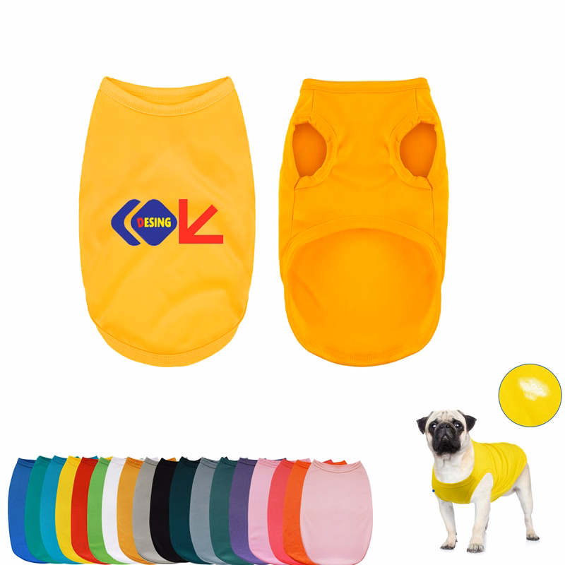 Lightweight Polyester Pet T-Shirt for Everyday Comfort