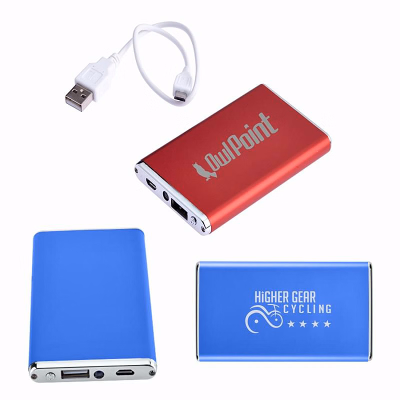 Ultra-Slim Power Bank Charger - UL Certified