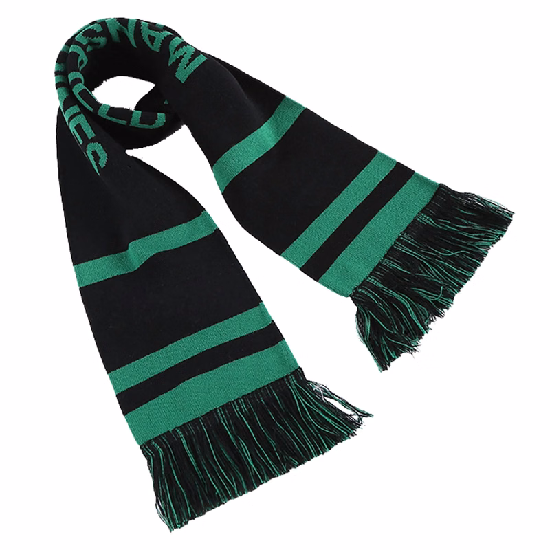Soft Winter Thickening Knit Jacquard Scarf MOQ 100PCS
