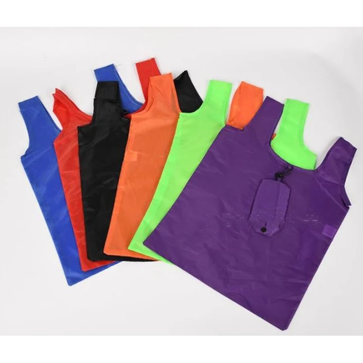 Polyester Foldable Bag Organizer, custom tote bag with logo imprint 1
