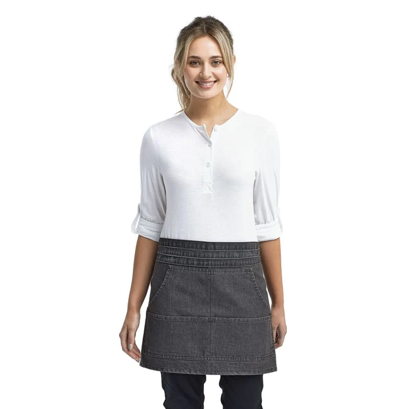 Artisan Collection By Reprime Unisex Jeans Stitch Denim Waist Apron 1