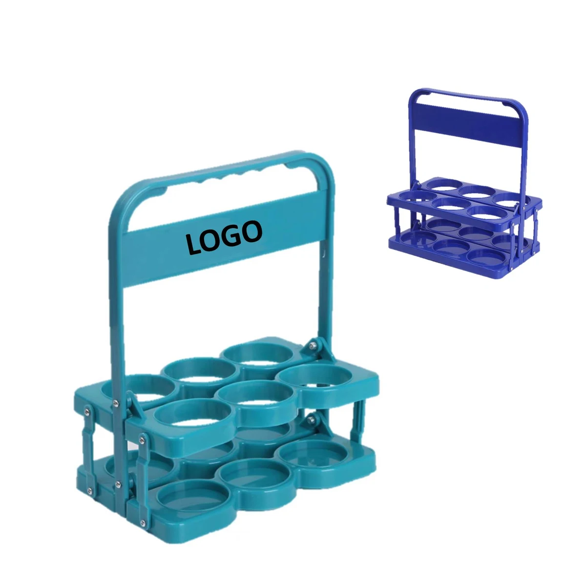 Plastic Foldable 6 Pack Bottle Carrier 1