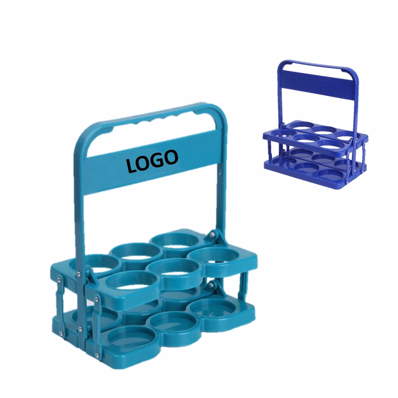 Plastic Foldable 6 Pack Bottle Carrier