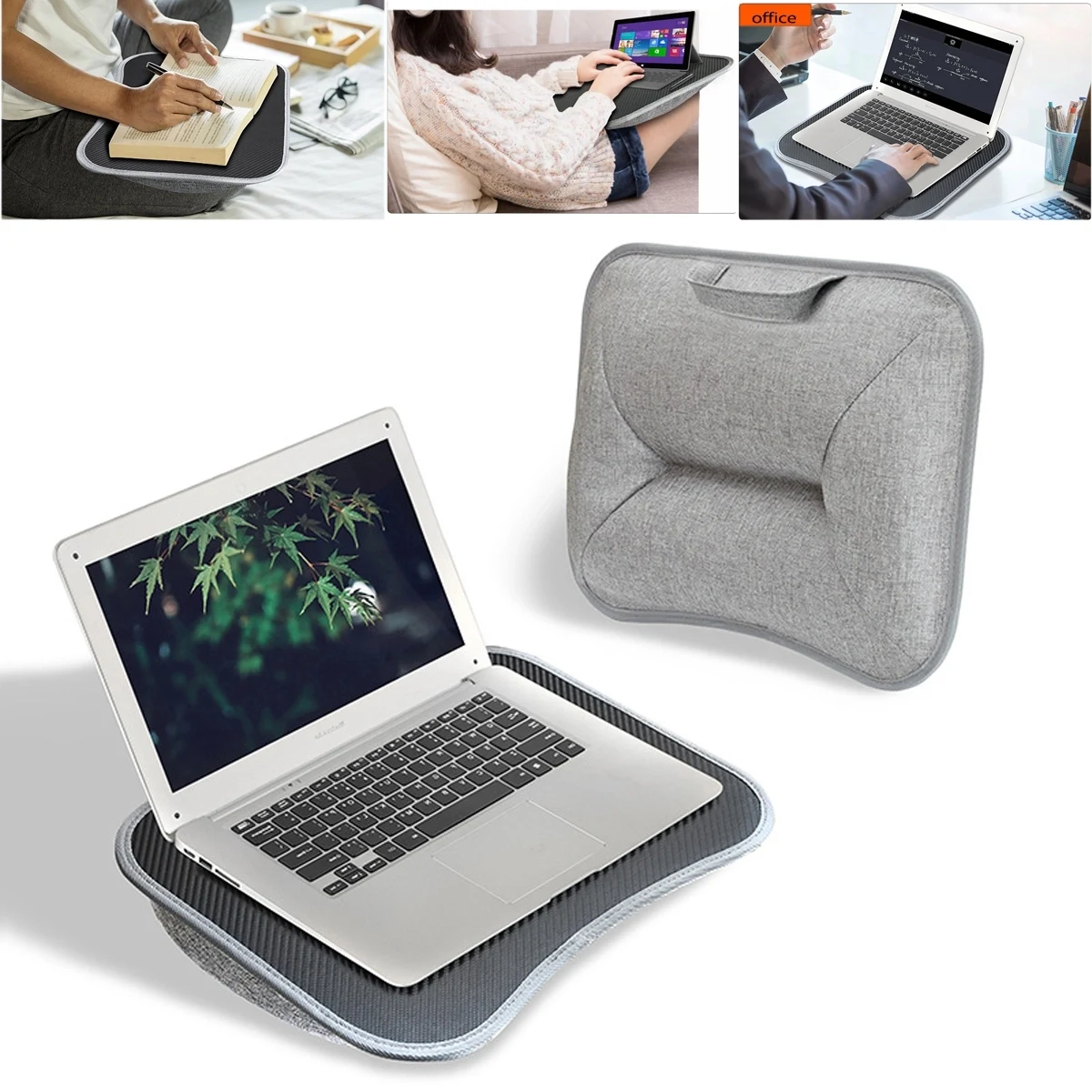 Laptop Stand With Pillow Cushion 1