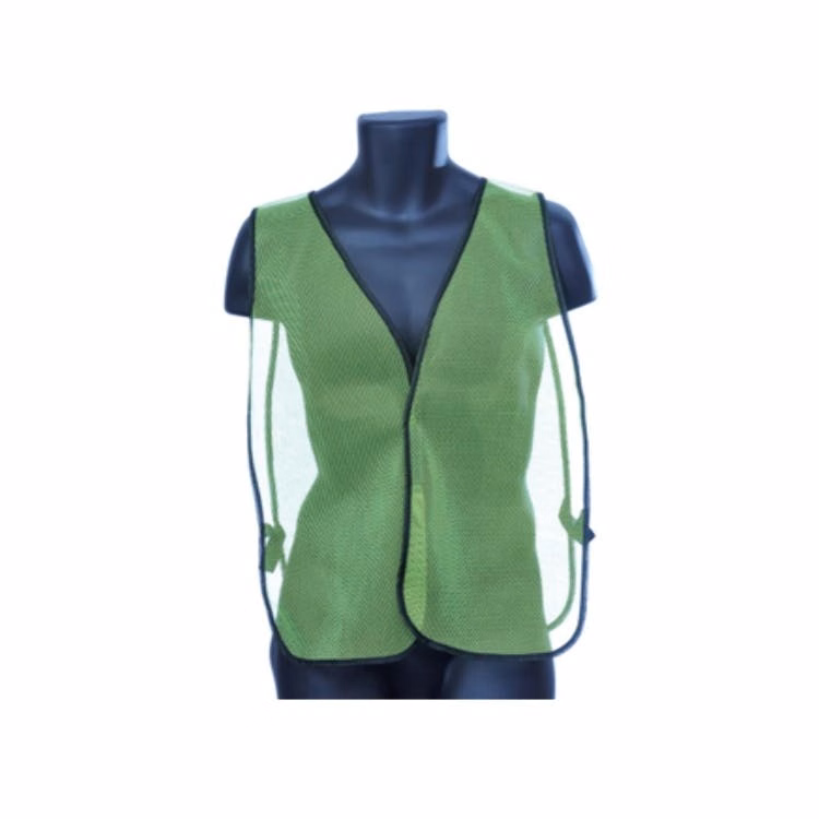 Mesh Safety Vests - Green One Size