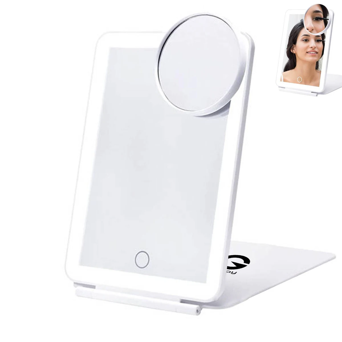 Portable Makeup Mirror with Led Lights 1