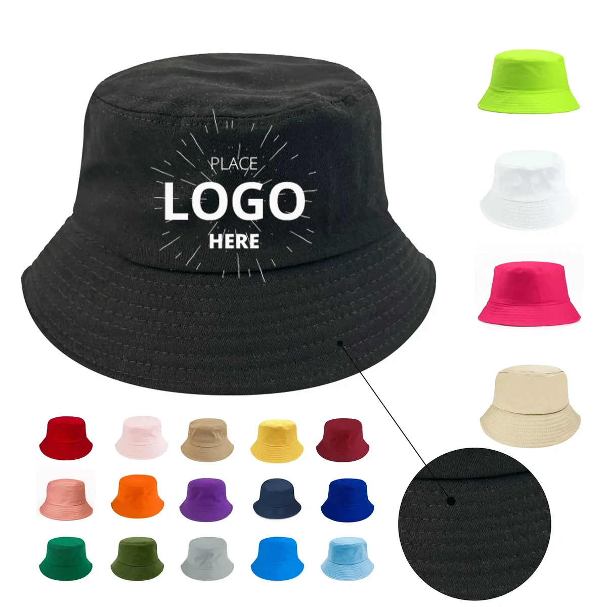 Flat Top Unisex Beach Hat 1
