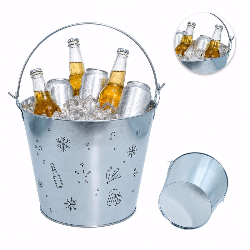 5.3 Qt Galvanized Beverage Tub