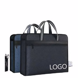 A4 Canvas Business Tote Briefcase