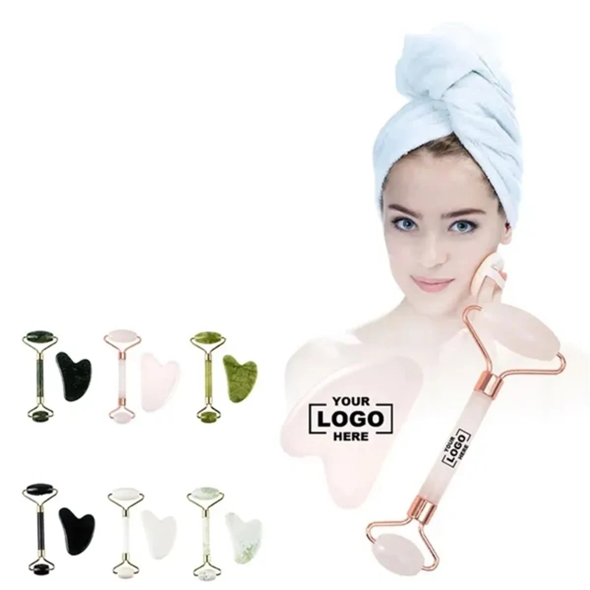 Jade Roller Set
1