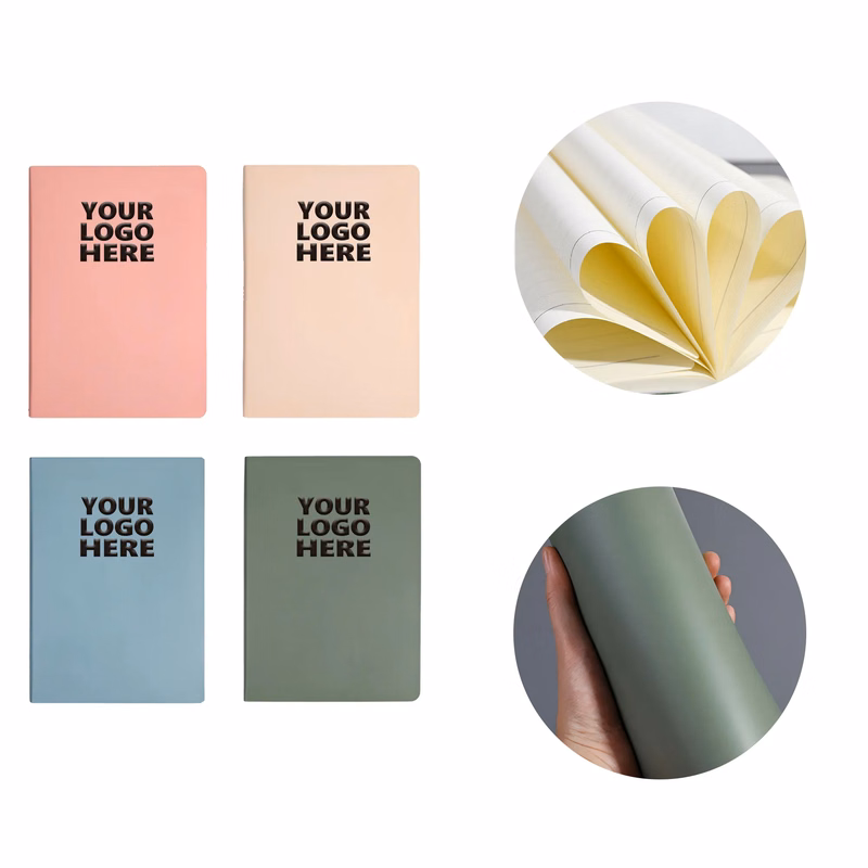 Customized A5 Soft Leather Notebook