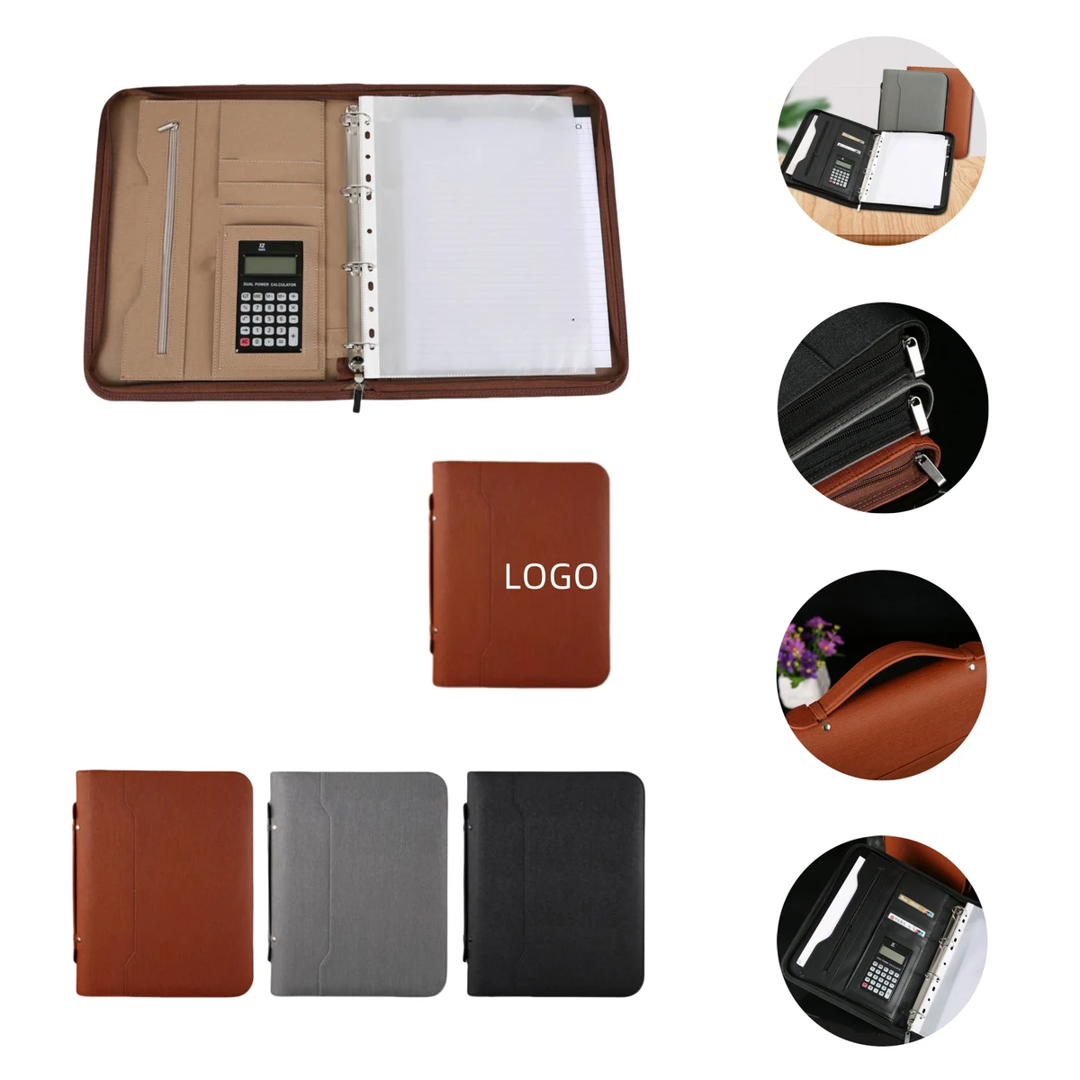 PU Zip Folder 1