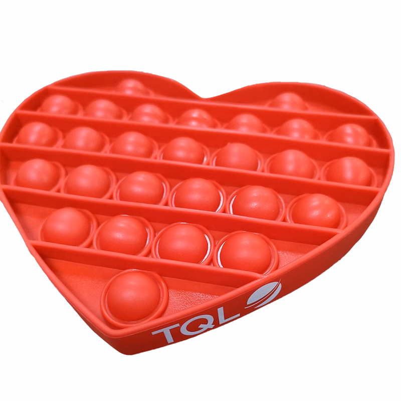 Fidget Popper Heart Shaped Board