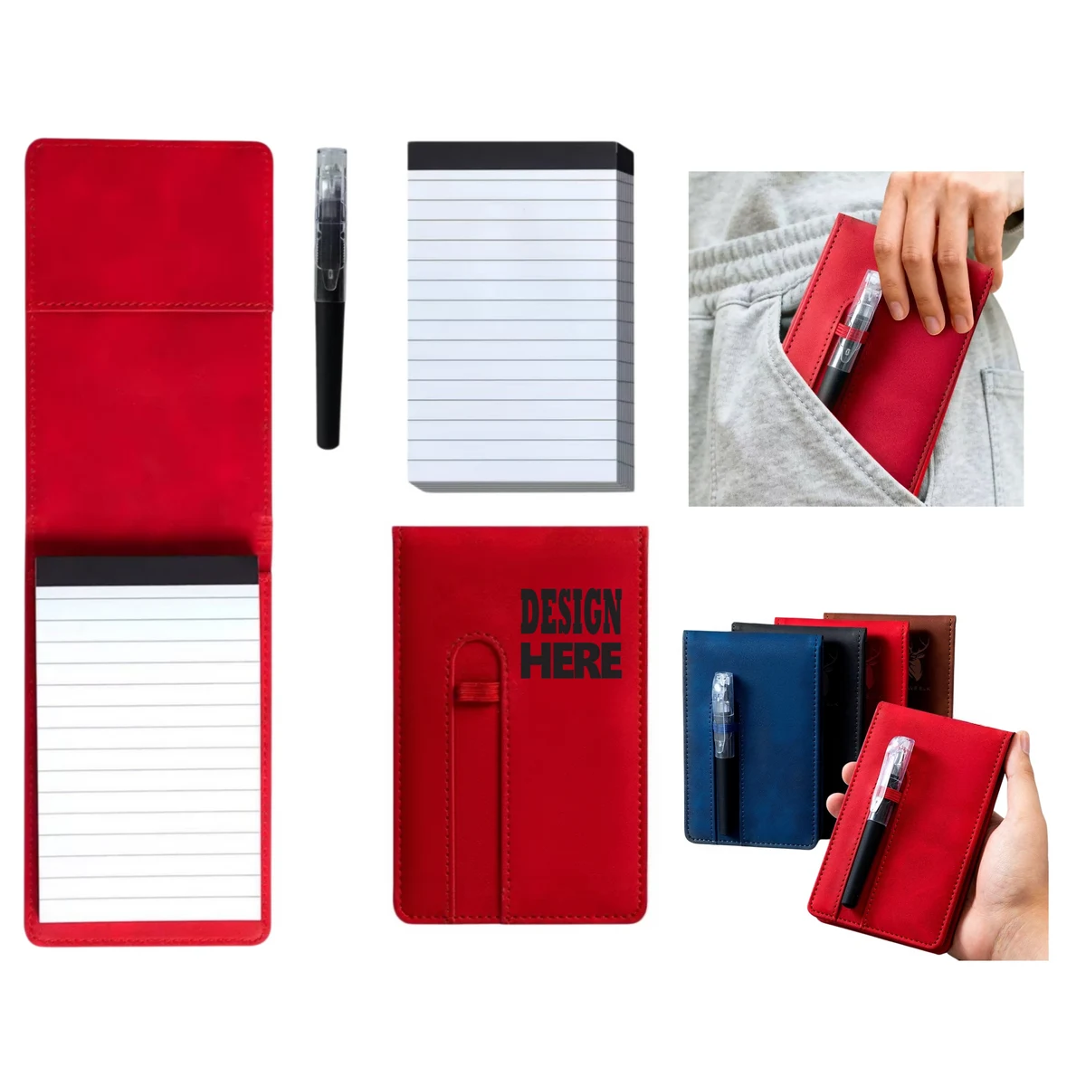 A7 Mini Pocket Notebook With Pen Loop 1