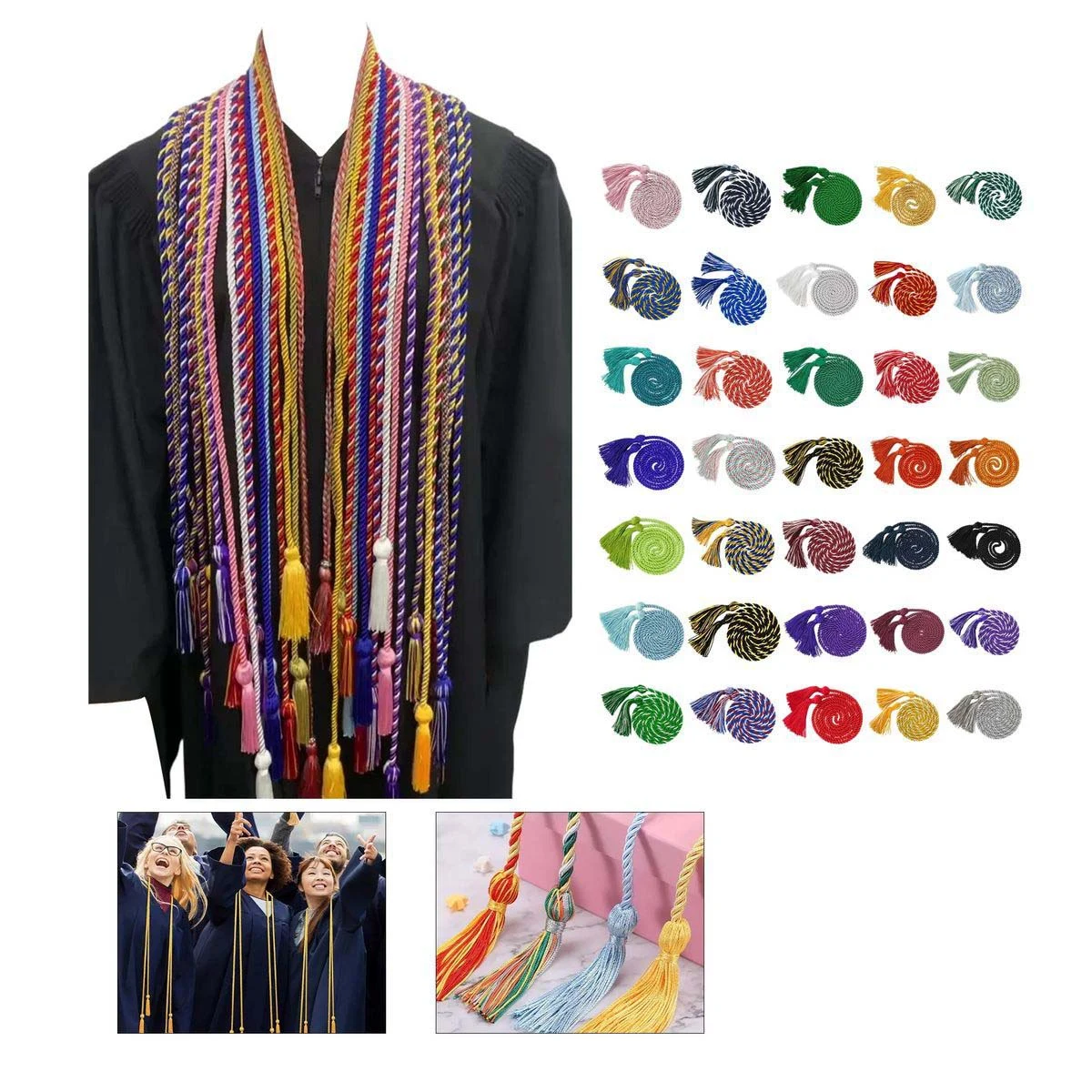 Durable Polyester Graduation Cord for Ceremonies 1